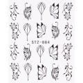 Tatuaj Unghii Luxorise Simple Romantic Art, Stz-884