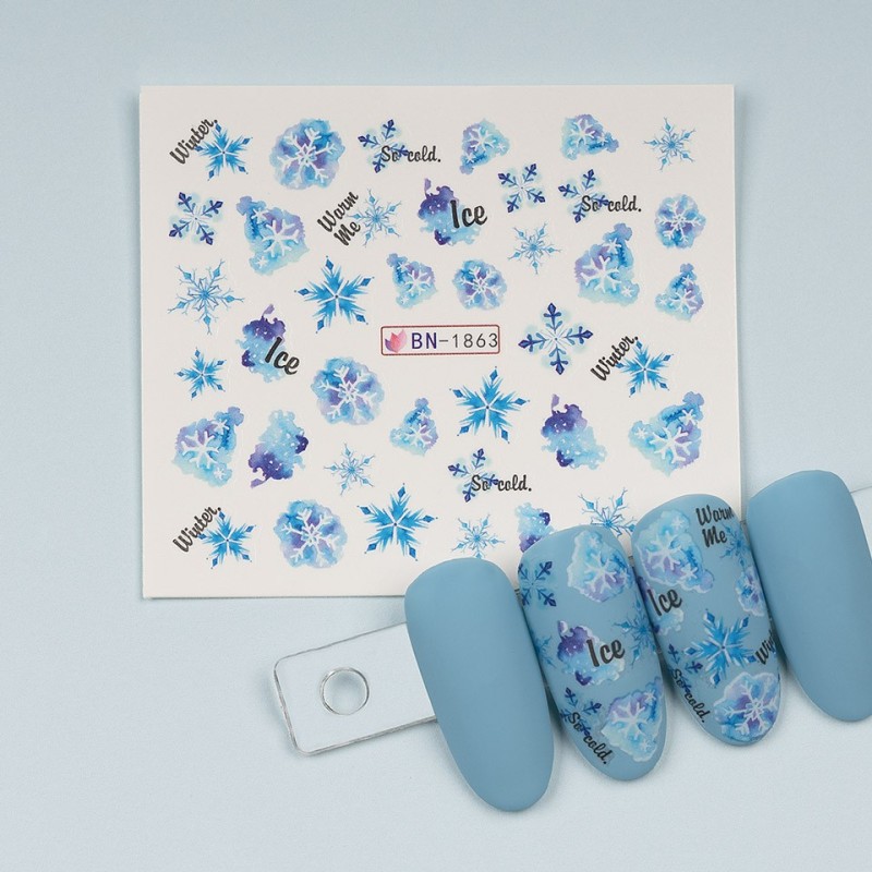 Tatuaj Unghii Luxorise Winter Magic, Bn-1863