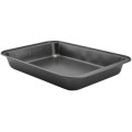 Tava de Copt Antiaderenta, 37.5 x 25.5 x 5 cm, Neagra, Perfect Home