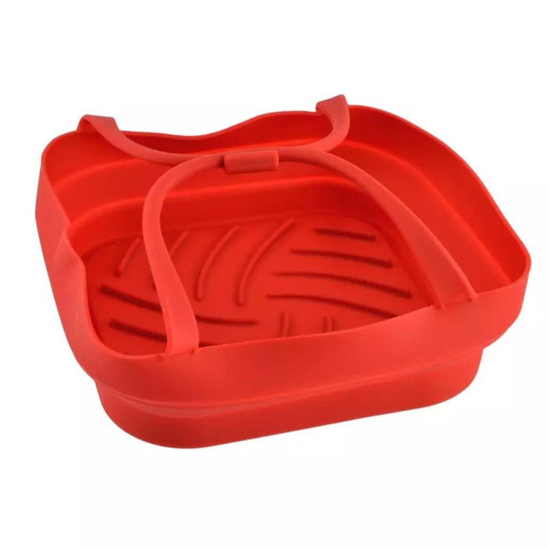 Tava din Silicon pentru Friteuza cu Aer Cald, 20 x 20 cm, Perfect Home