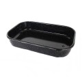Tava pentru Copt Emailata, 36 x 24.5 x 7 cm, Perfect Home