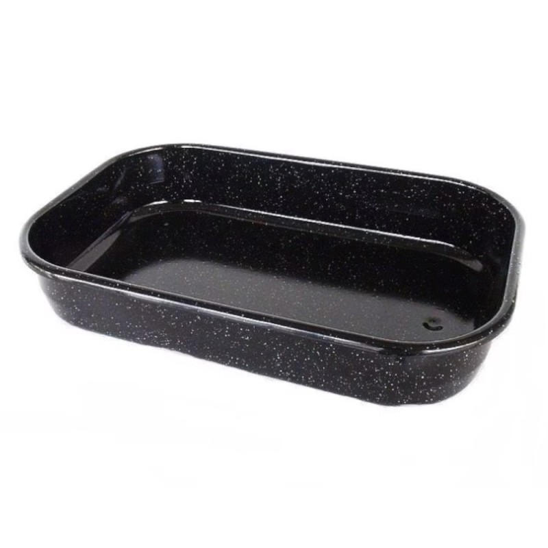 Tava pentru Copt Emailata, 40 x 27 cm, Perfect Home