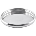 Tava Rotunda, din Inox , Diametru 33 x 3 cm, Grunberg
