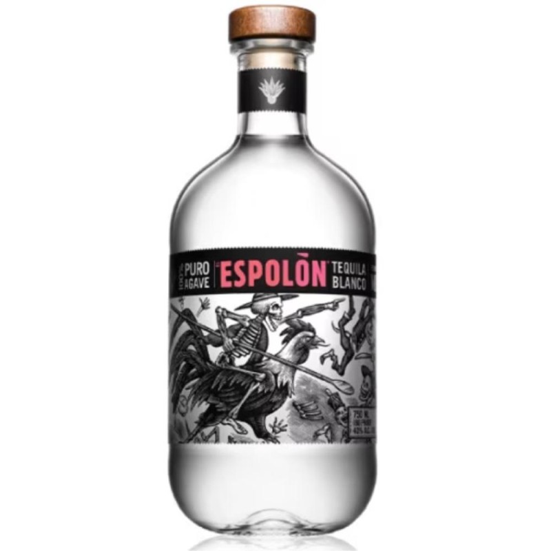 Tequila Espolon Blanco Puro, 100% Agave, 0.7 l