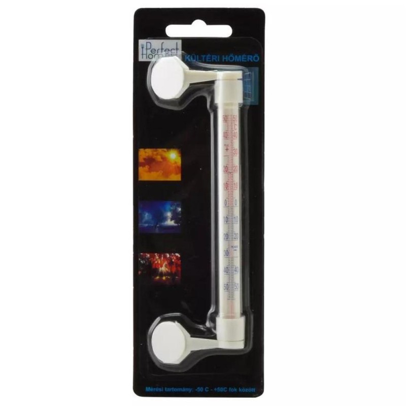 Termometru din Plastic pentru Exterior, 22 cm, Perfect Home