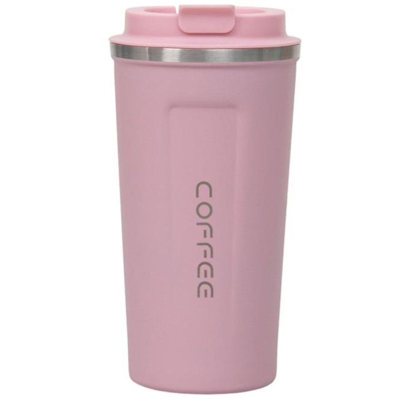 Termos cu Interior din Inox, Capacitate 500 ml, Roz