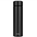 Termos Digital, Capacitate 500 ml, Interior Inox, Negru, Floria