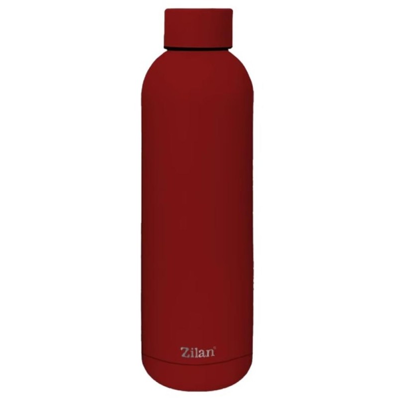 Termos Tip Sticla, din Inox, Capacitate 500 ml, Rosu