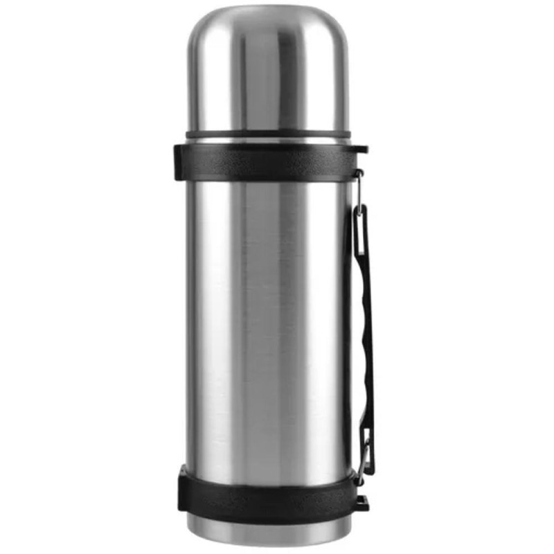 Termos Turist, Capac Dublu, 2 Pahare, 1100 ml, Inox