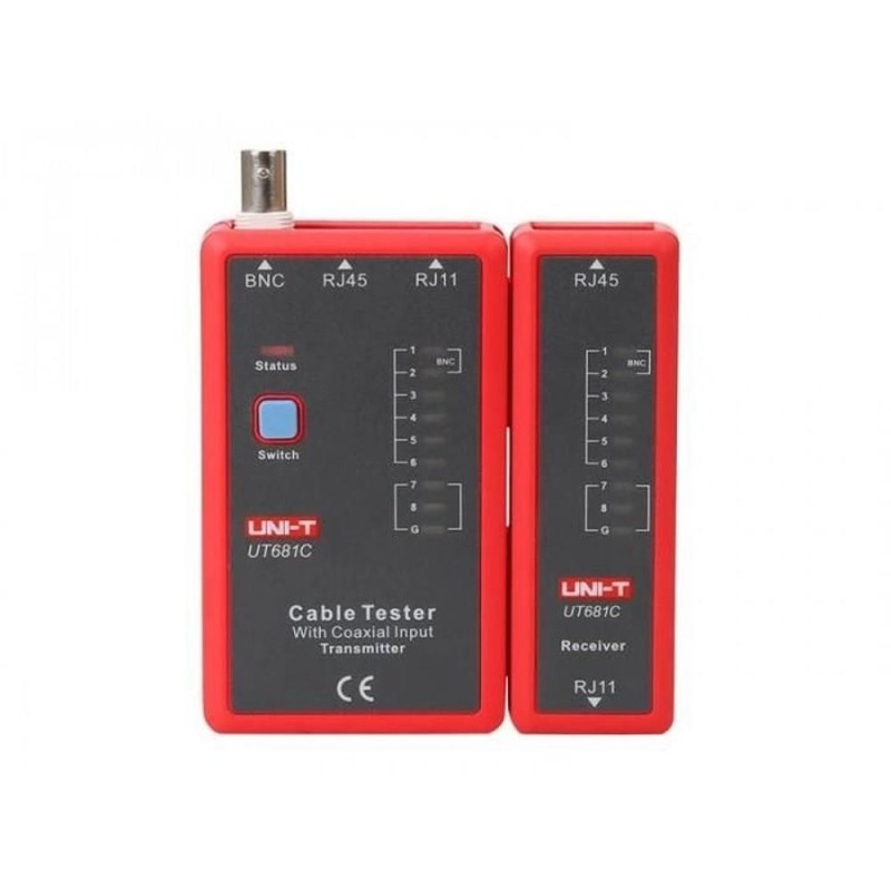 Tester pentru Cablu Retea, Telefonic si BNC Uni-T UT681C