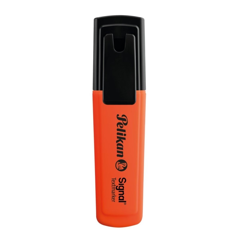 Textmarker Signal, Orange Flourescent, Pelikan