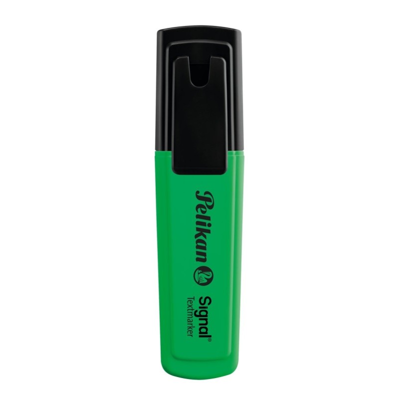 Textmarker Signal, Verde Flourescent, Pelikan