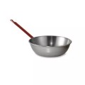 Tigaie cu Maner pentru Paella, 26 cm, din Otel Lustruit, Perfect Home