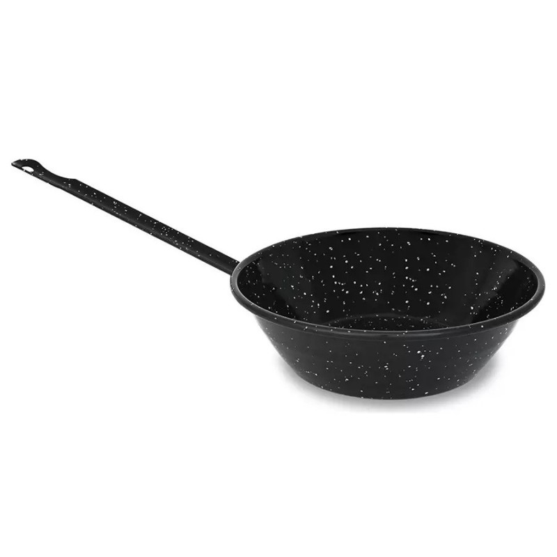 Tigaie pentru Paella Emailata, cu Maner, 22 cm, Perfect Home