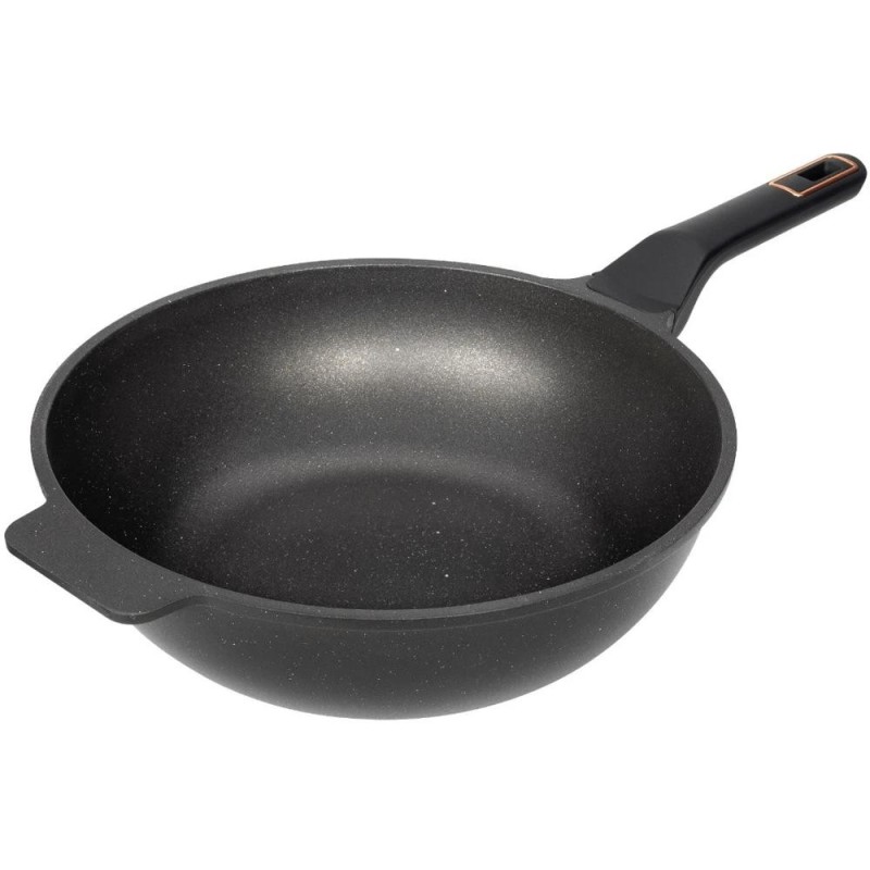 Tigaie Wok Inductie Neoklein, 30 cm, Negru