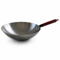 Tigaie Wok Traditionala din Otel, 32 cm, 1.3 mm, Perfect Home