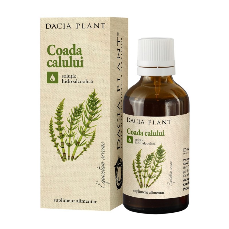 Tinctura de Coada Calului, 50 ml, Dacia Plant