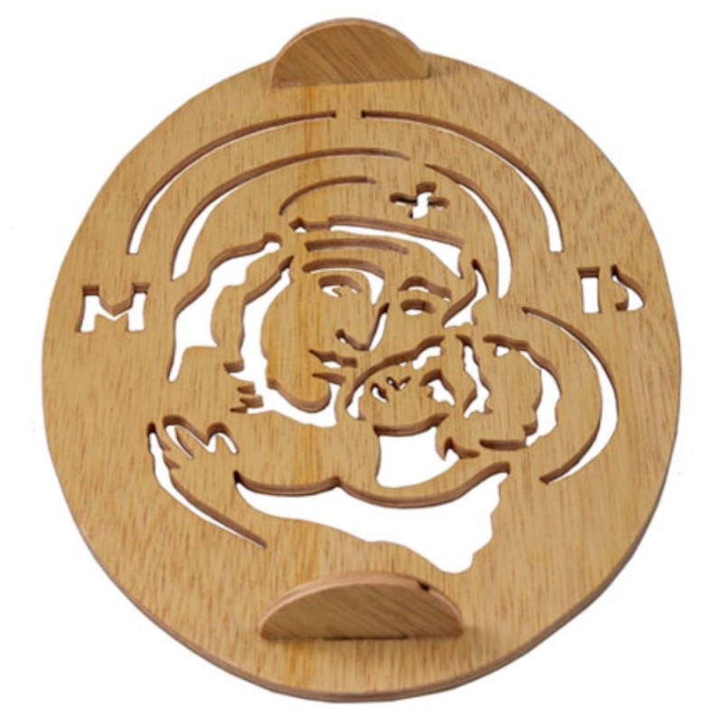 Tipar din Lemn Traforat Maica Domnului