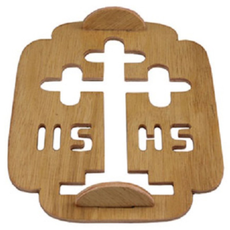 Tipar din Lemn Traforat Mare Cruce si IIS HR