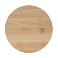 Tocator de Bucatarie Rotativ, din Lemn de Fag, pentru Servire, Diametru 35 cm