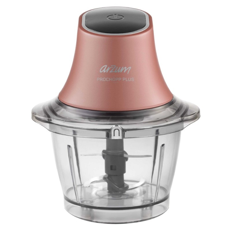 Tocator Fructe si Legume, 600 W, 1000 ml, Aramiu, Arzum Prochopp Plus