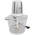 Tocator Legume si Fructe, Inox Zilan, Vas Sticla 3 l, 2 Viteze si Functie Pulse, 500 W