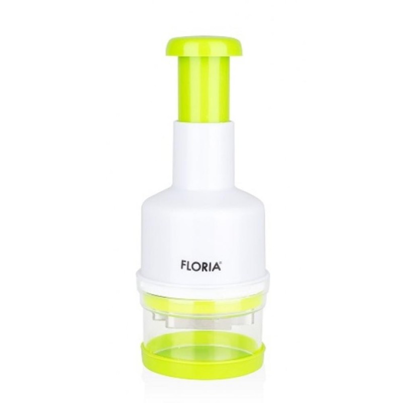 Tocator Manual pentru Legume, 23 x 9 cm, Alb-Verde