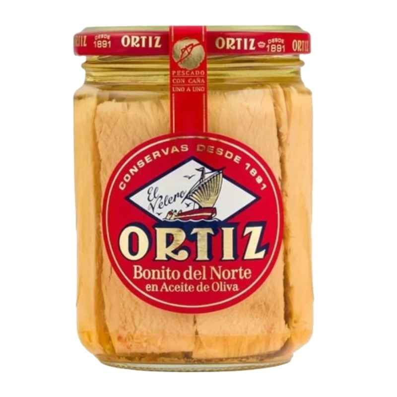 Ton Alb, Ortiz, in Ulei de Masline, Borcan, 400 g