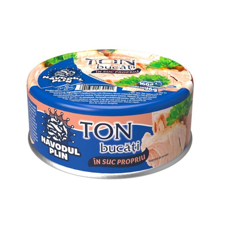 Ton Bucati in Suc Propriu, Navodul, 160 G