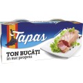 Ton Bucati Tapas in Suc Propriu 2 x 80 g