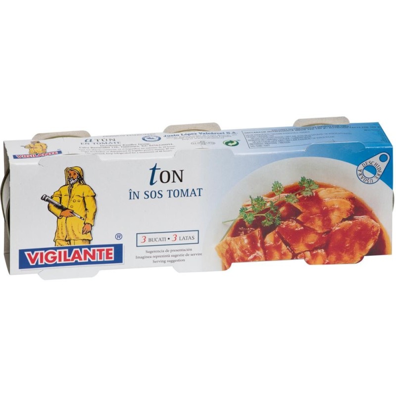 Ton in Sos Tomat, Vigilante, 3 x 80 g