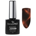 Top Coat Cat Eye SensoPRO Milano 10 ml, Red