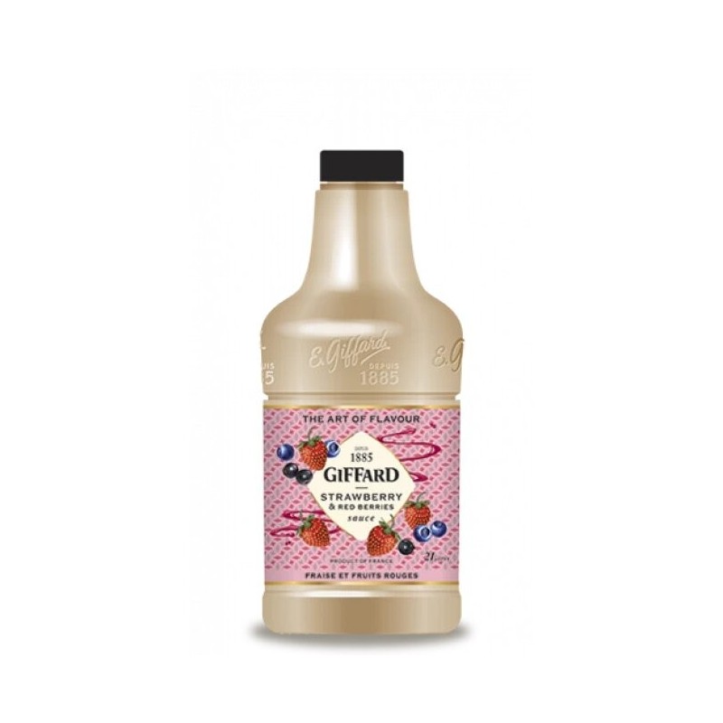 Topping Strawberry & Red Berries Giffard, 2 l