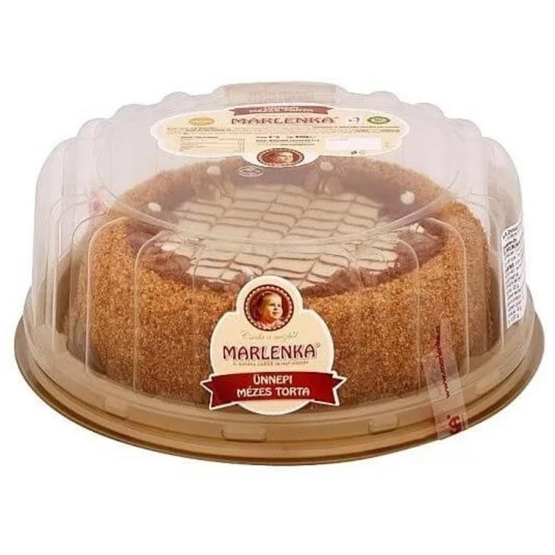 Tort Marlenka de Sarbatoare, cu Miere si Nuci Macinate, 850 g