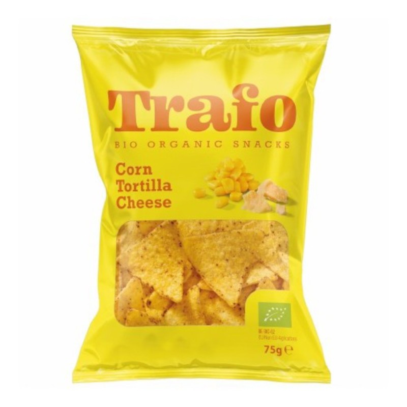 Tortilla Bio cu Branza, Trafo, 75 g