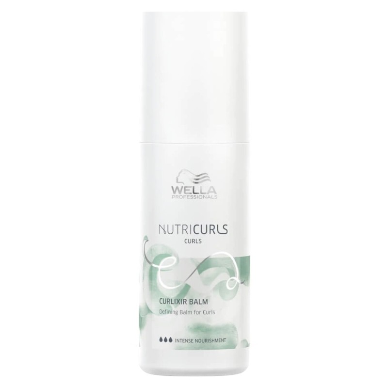 Tratament Leave In Wella Professionals Nutricurls Curlixir Balm, pentru Par Ondulat, 150 ml