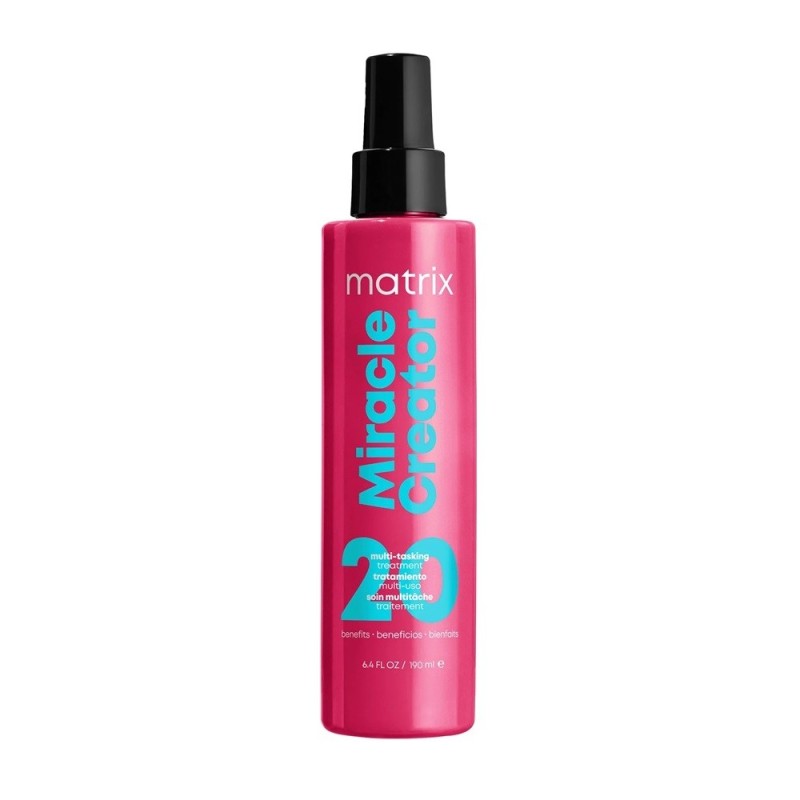 Tratament Spray Leave-in pentru Par, Matrix Miracle Creator 20, pentru Hranire, Revitalizare si Intarire, 190 ml