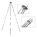Trepied Inox pentru Ceaun, Perfect Home, 117 cm