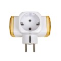 Triplu Stecher cu Intrerupator, 7353 A, Z-tools