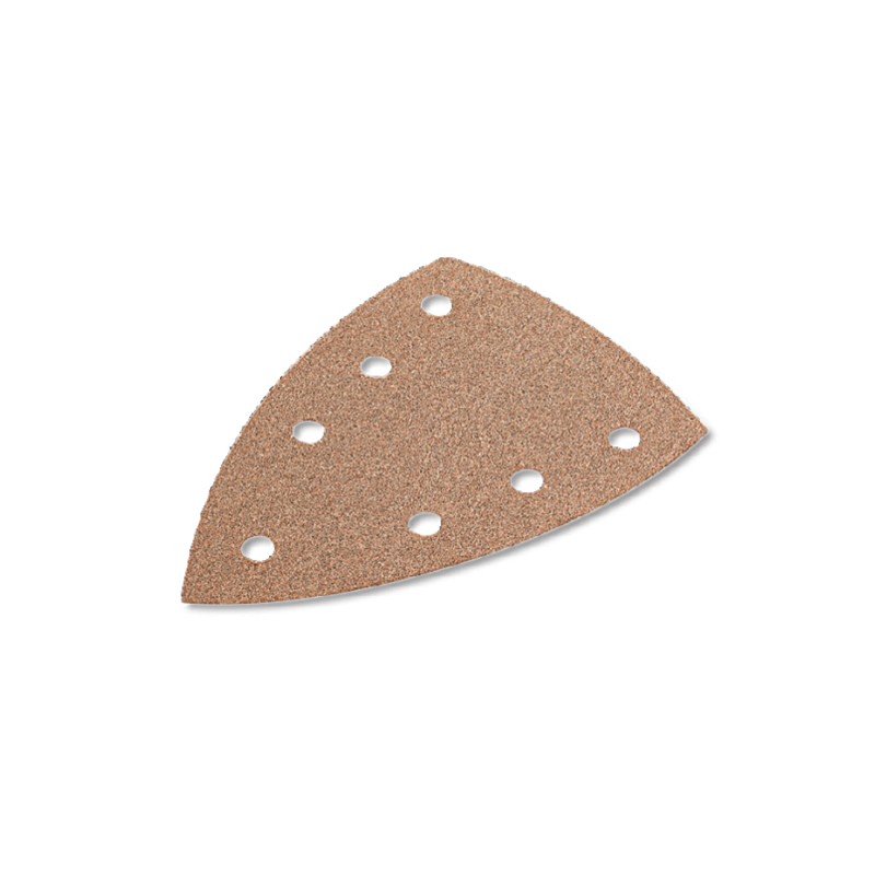 Triunghi din Hartie Abraziva pentru Glet / Vopsea / Lemn, Selectflex Delta, 100 X 150, 7 Perforatii, Gr. 400