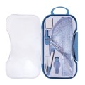 Trusa Geometrie, 7 Piese, Spree, Cutie din Plastic