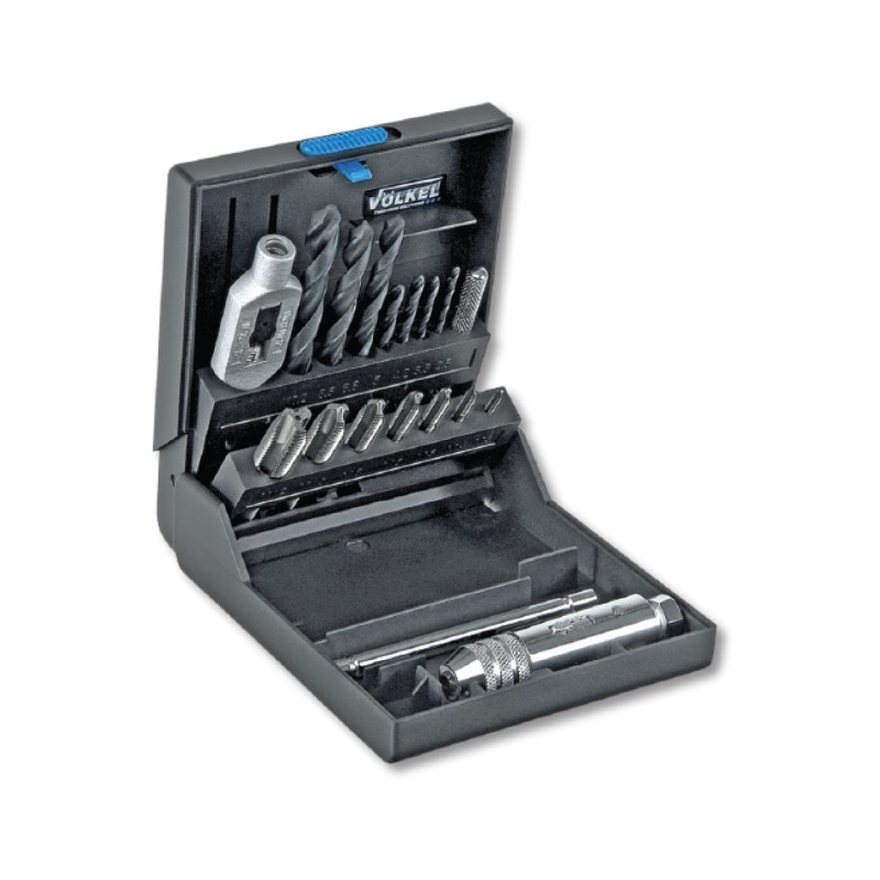 Trusa pentru Filetare cu Tarozi de Masina (universali), HSS, Set 15 Piese