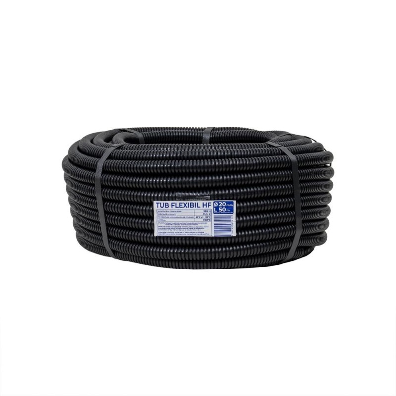 Tub Flexibil, Copex, Lungime 50 m, Diametru 20 mm, fara Fir de Tragere, PVC