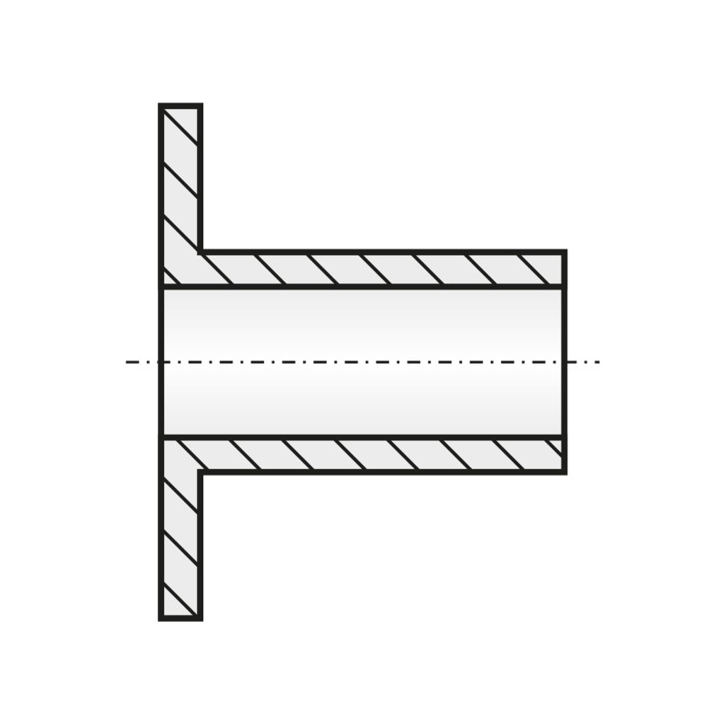 Tub Izolator Korrex Plastic-M16 X 25
