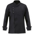Tunica Bucatar, Barbati, 1 Buzunar, Inchidere Capse, Negru, Marimea XL, Prima