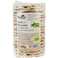 Turte Bio din Secara cu Proteine din Mazare si Sare de Mare, 100 g