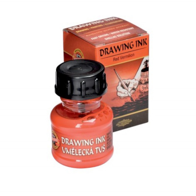 Tus Desen pentru Artisti, Rosu Vermillon, 20 g