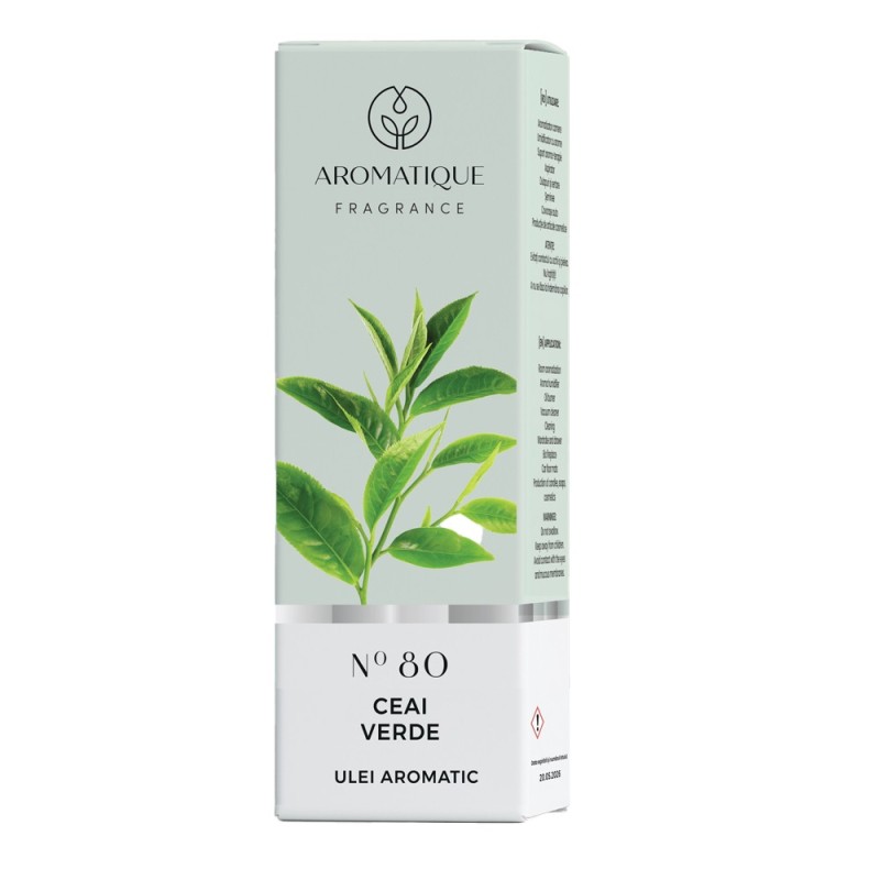 Ulei Aromat, Aromatique Ceai Verde, 10 ml, Ambalat la Cutie