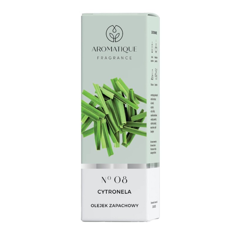 Ulei Aromat, Aromatique Citronella, 10 ml, Ambalat la Cutie