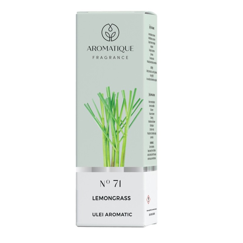 Ulei Aromat, Aromatique Lemongrass, 10 ml, Ambalat la Cutie